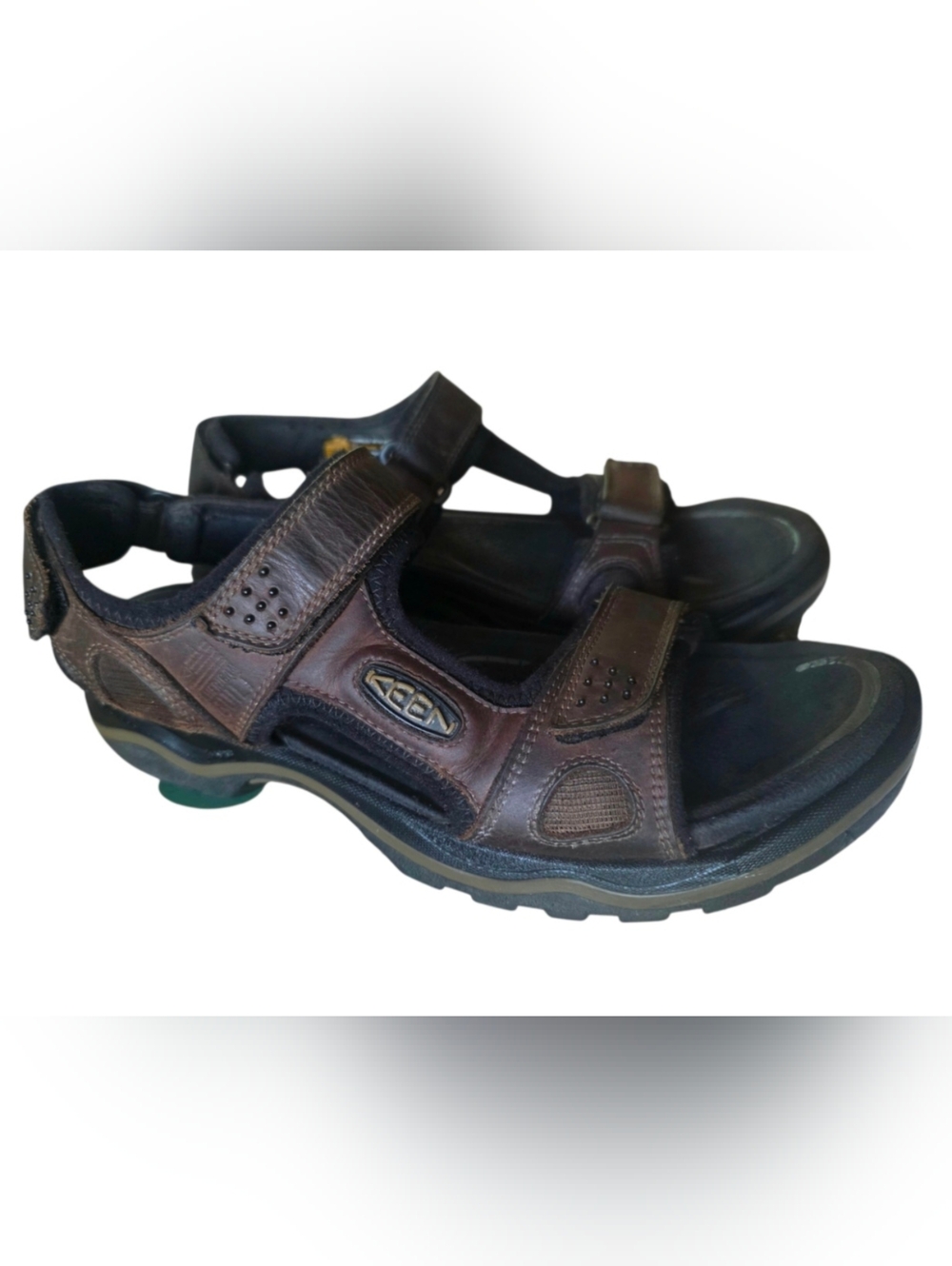 Leather KEEN Rialto 3 Pt. Men's Sandals. Size 11. Clean, from non smoking home.